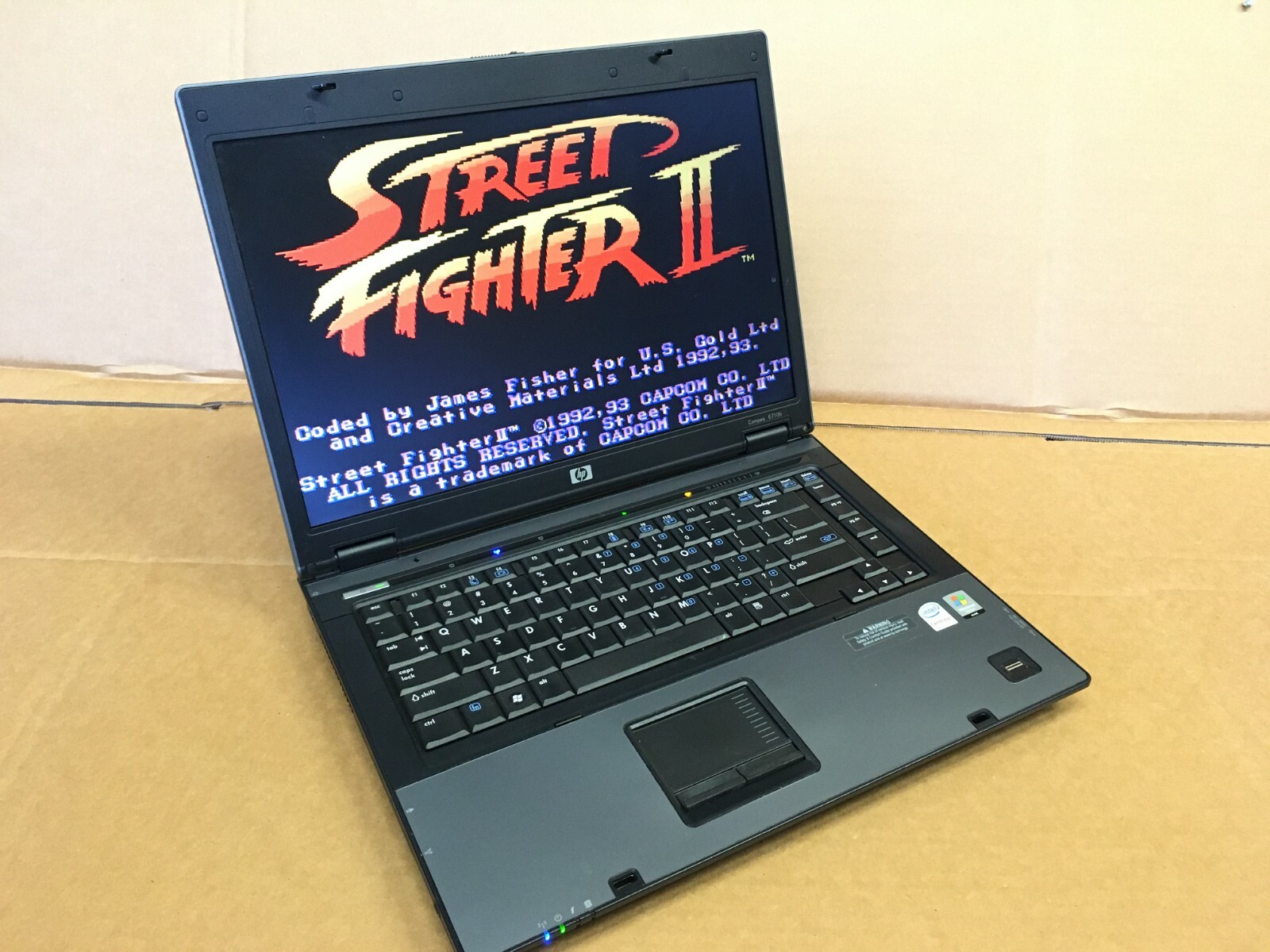 HP Compaq 6710b 15.4″ Laptop 2.0GHz 2GB 80GB HDD DVD WIFI LAN S-VIDEO WINDOWS XP