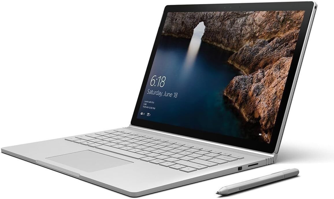 *Bad Battery*Microsoft Surface Book 13.5″ Model 1703 1704/i5-6300/8GB/128GB/W10P