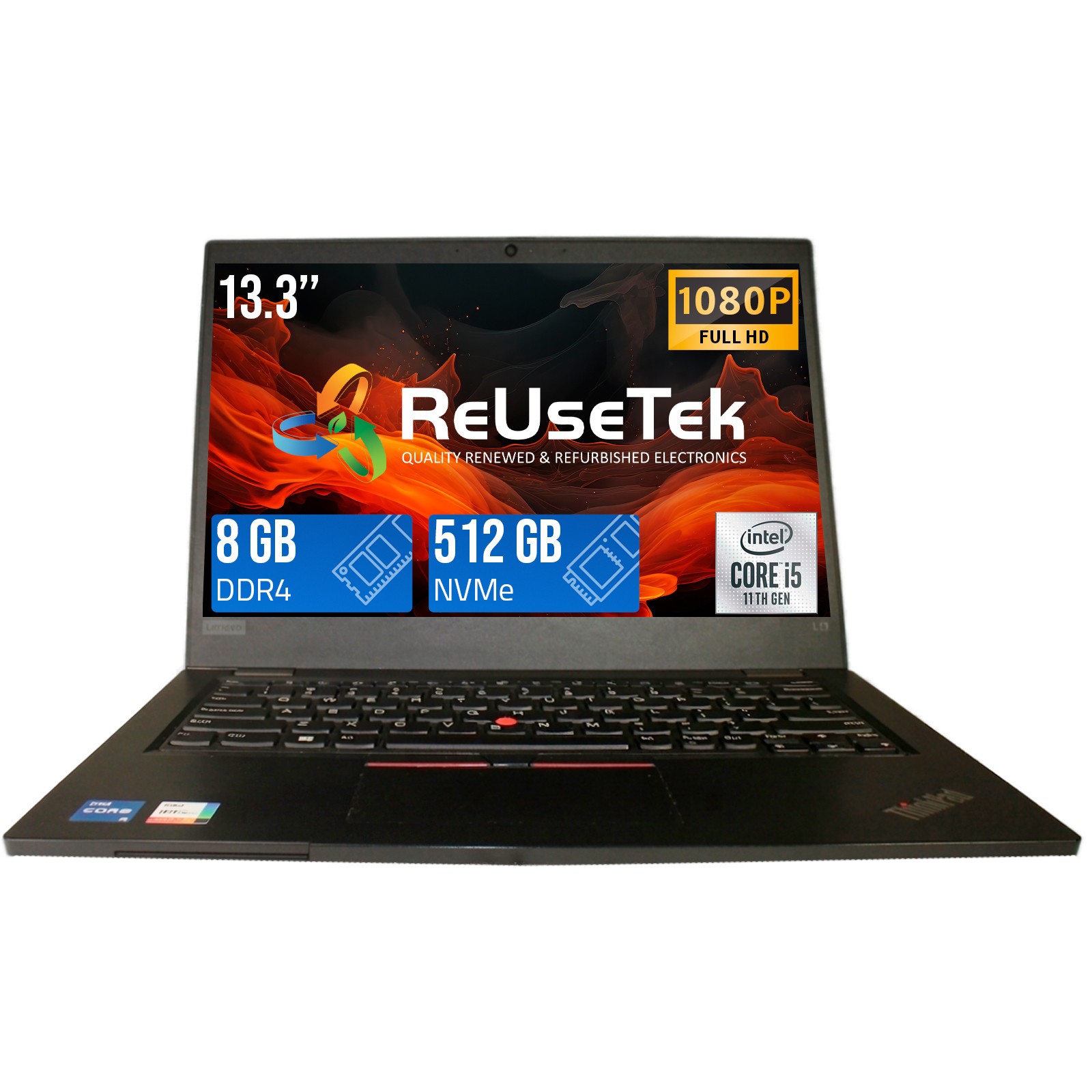 Lenovo ThinkPad L13 Gen 2 13.3″ FHD Intel i5-1135G7 8GB RAM 512GB NVMe Win 11P