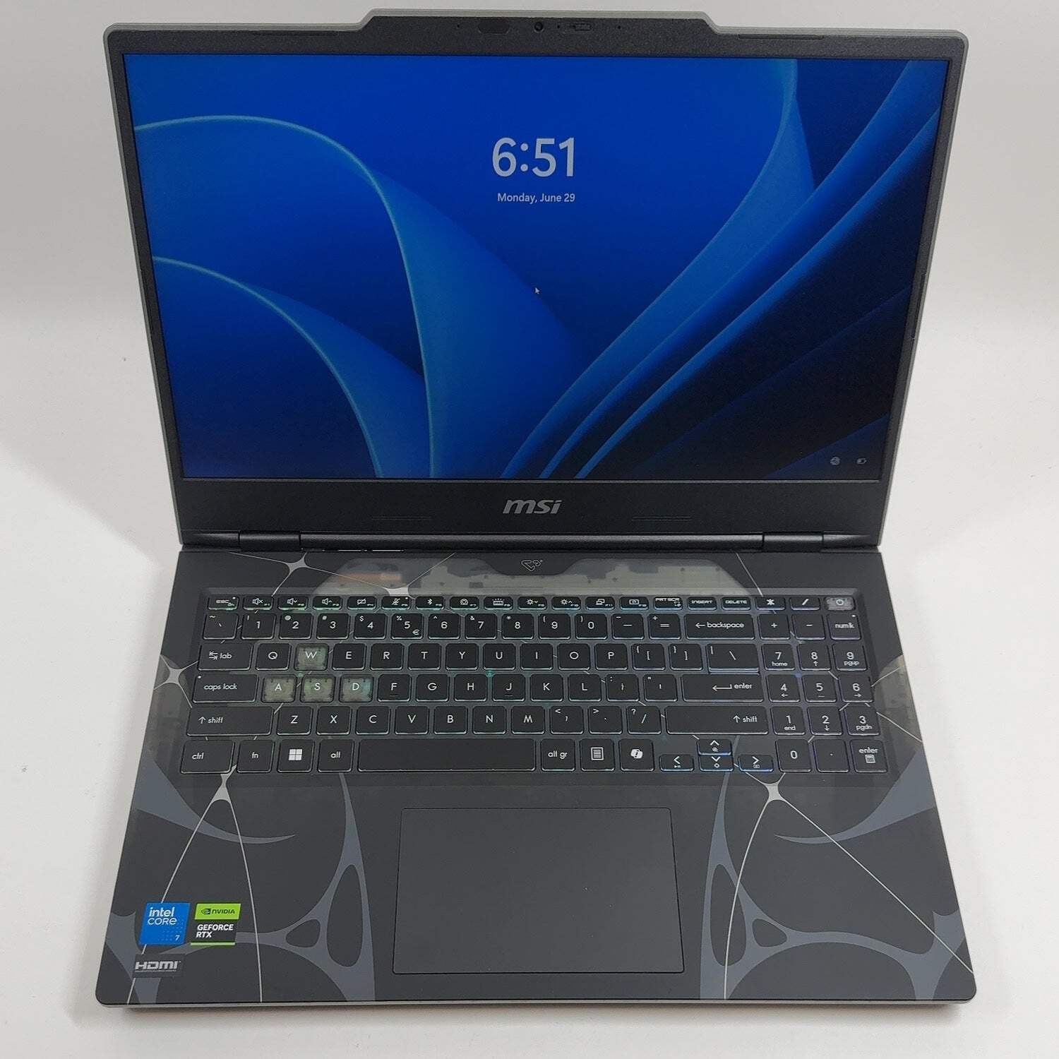 MSI Cyborg 15 B2RWFKG 15.6″ Core 7 240H 2.5GHz 32GB RAM 1TB SSD GeForce RTX 5060