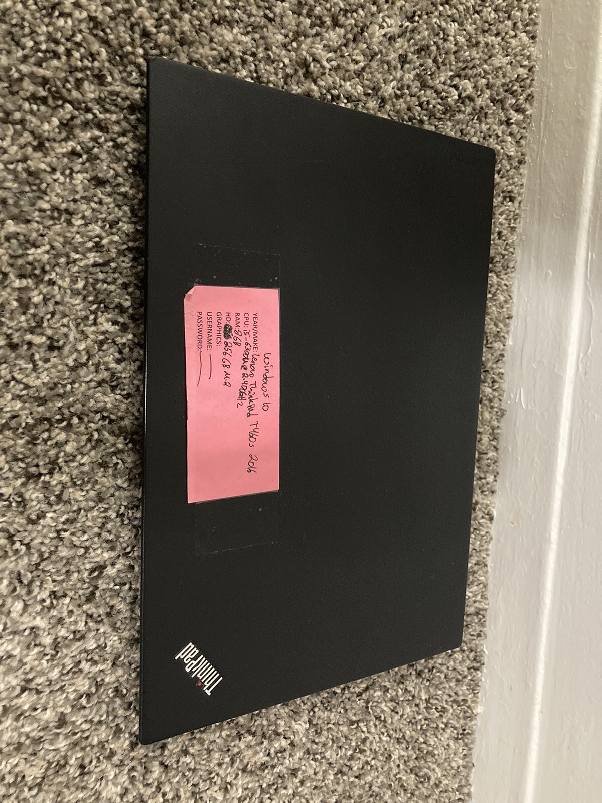 Lenovo Thinkpad T460s i5 Core Laptop. Includes TPPro Dock And Charger.