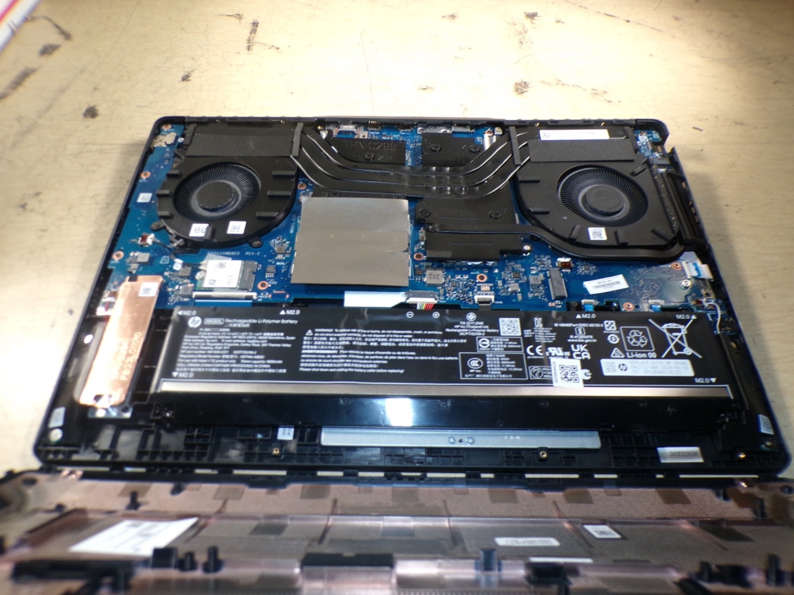 OMEN I7 GAMING LAPTOP I7-DB0039NR AMD RYZEN 7 **BENT HEATSINK **NO HD/ NO CADDIE