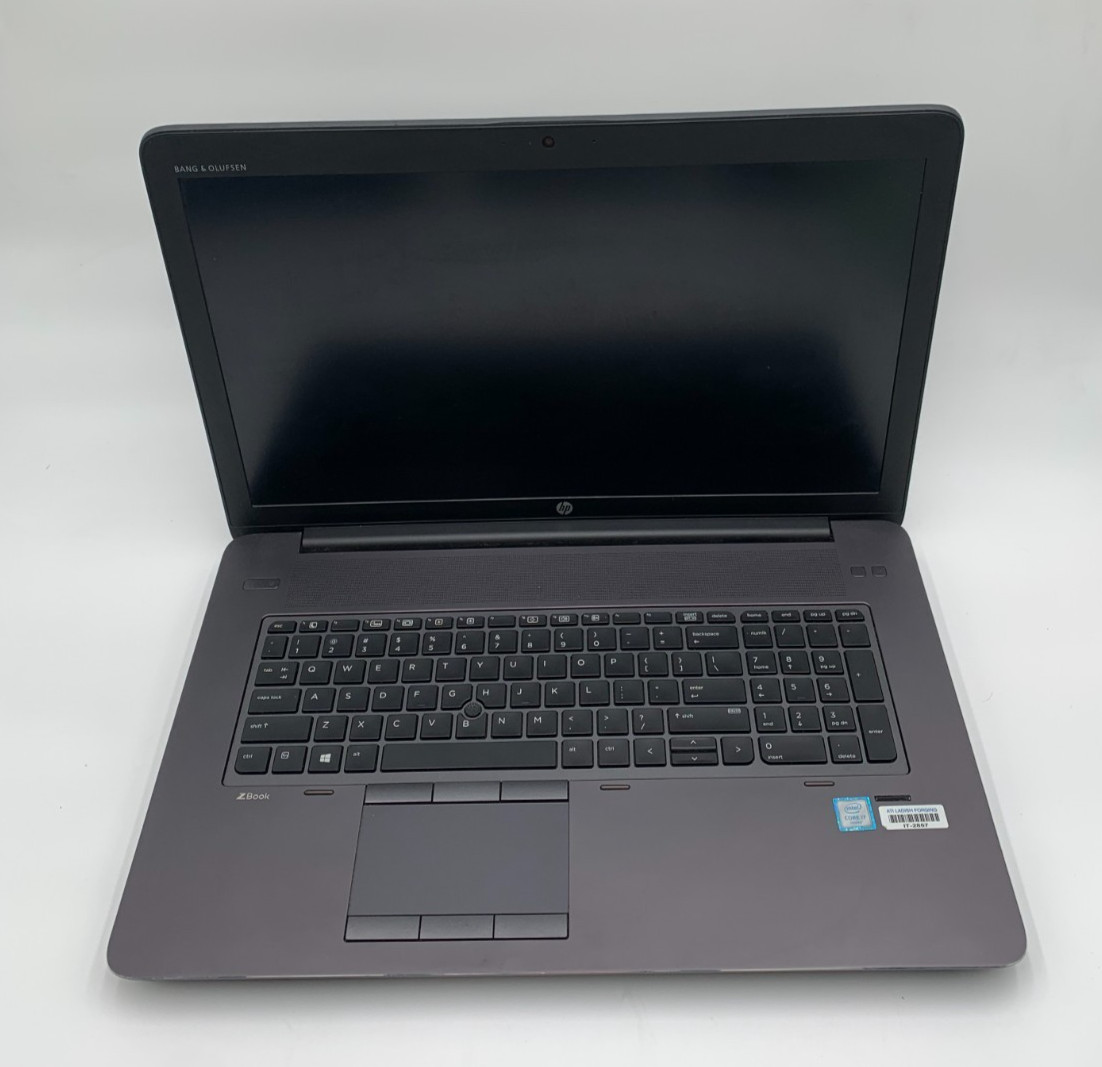 HP ZBook 17 G3 17.3″ i7-6700HQ 2.6GHz 1TB SSD 512GB M.2/NVME 32GB DDR4 Laptop C