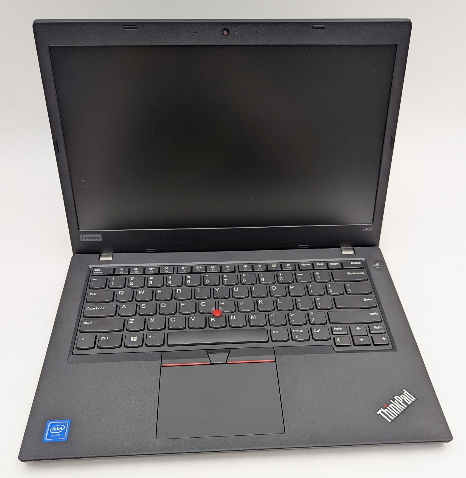 Incomplete Lenovo ThinkPad L480 14″ Laptop Celeron 3965U 4GB RAM – *BAD SPEAKER*