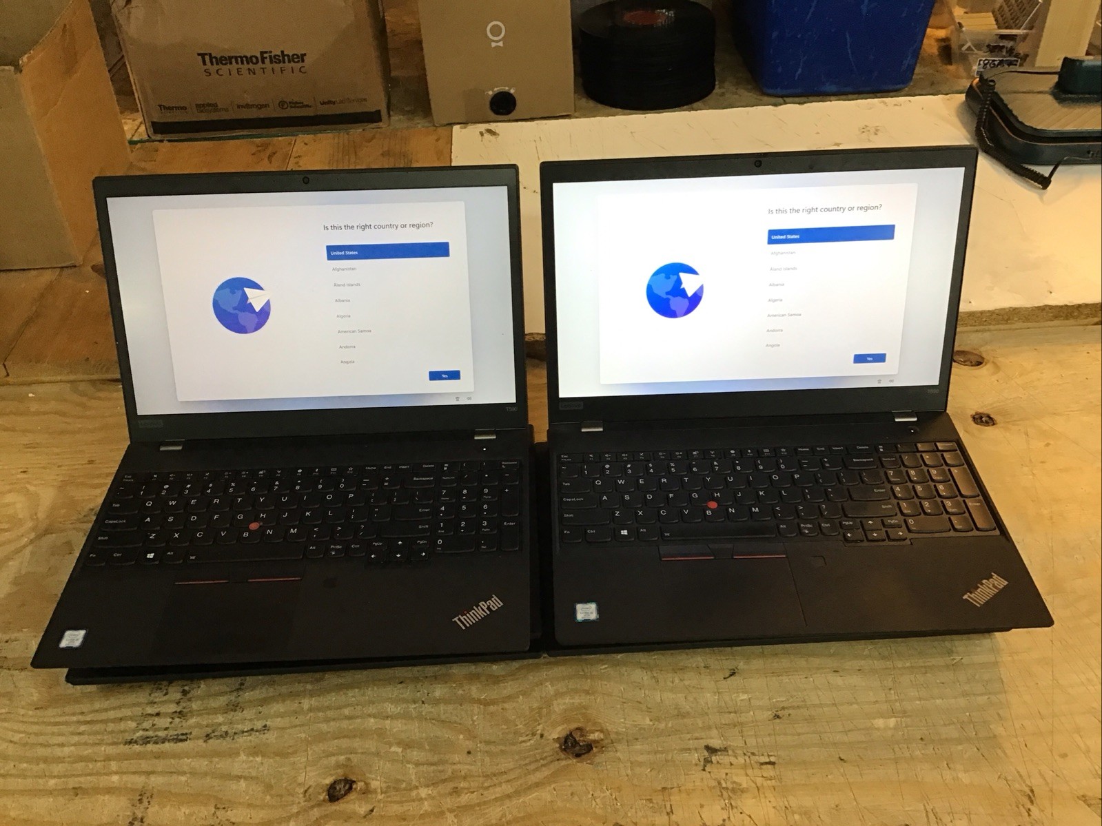 Lot of 6 Lenovo ThinkPad T590 15.6″ Laptop i5-8365U 8GB RAM 256GB SSD W11P U RD