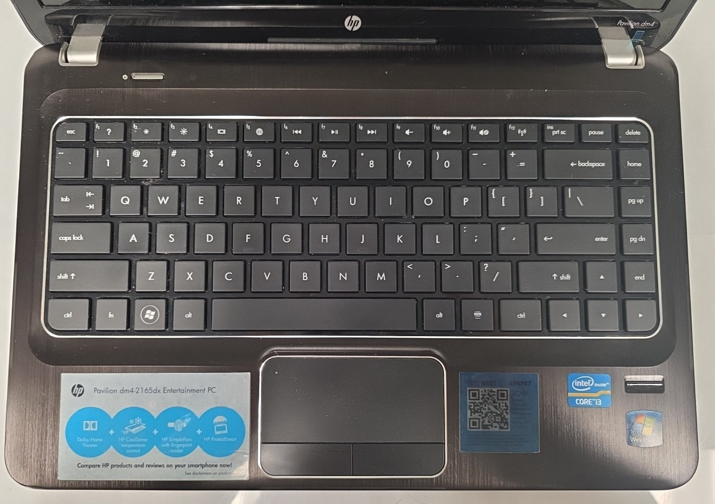 HP Pavilion DM4-2165dx| Intel Core i3-2330M| 6GB RAM| 320GB HDD| UBUNTU