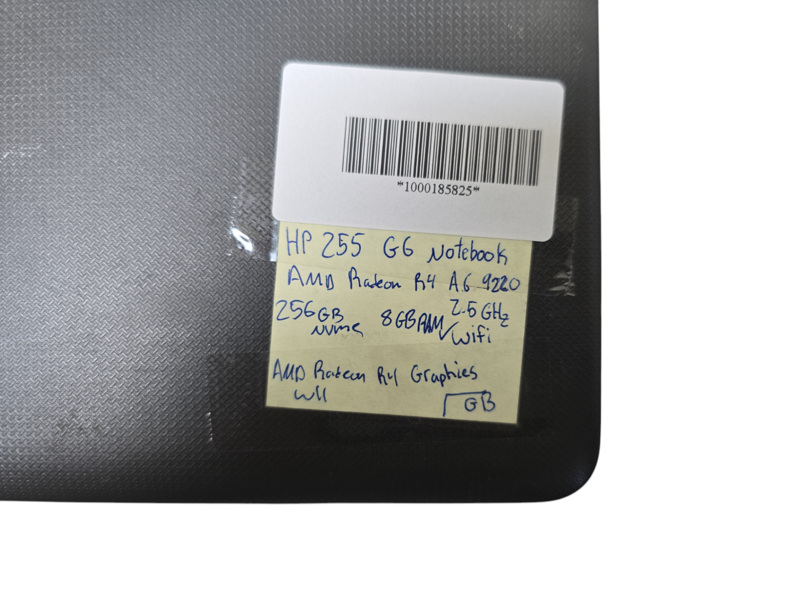 HP 255 G6 AMD A6-9220@2.5GHz 256GB NVMe 8GB Ram WiFi Win 11 Tested
