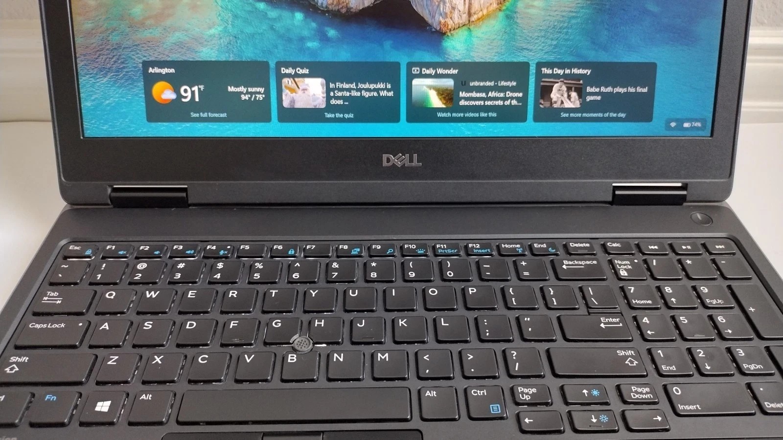 Dell Precision 3520 Laptop Intel i7-8th Gen 8GB 512GB SSD Windows 11 No Charger