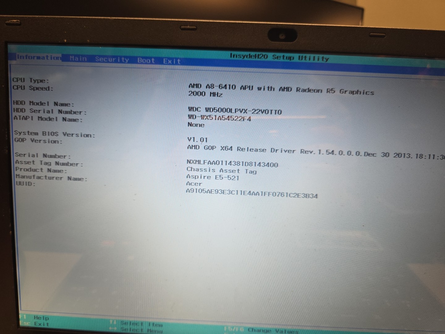 Acer Aspire E15 | 4GB RAM| 500GB HDD| Laptop| UBUNTU