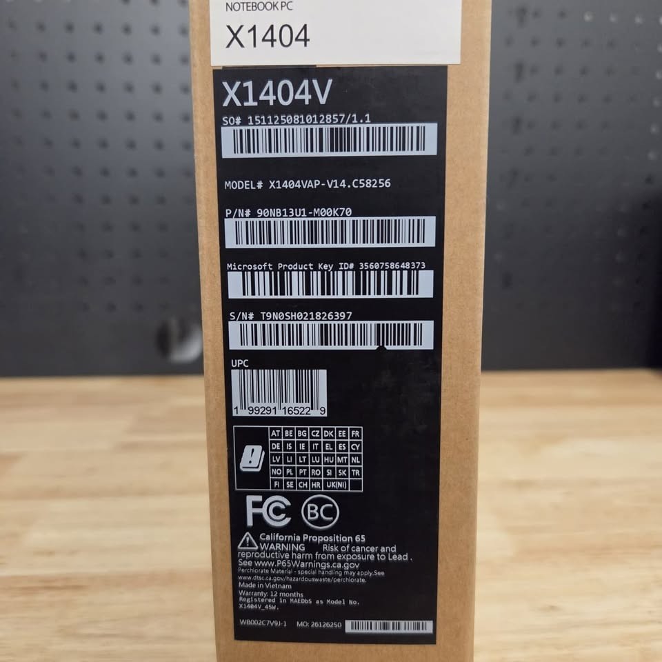 ASUS Vivobook 14 14″ FHD Laptop Intel Core 5 120U | 8GB