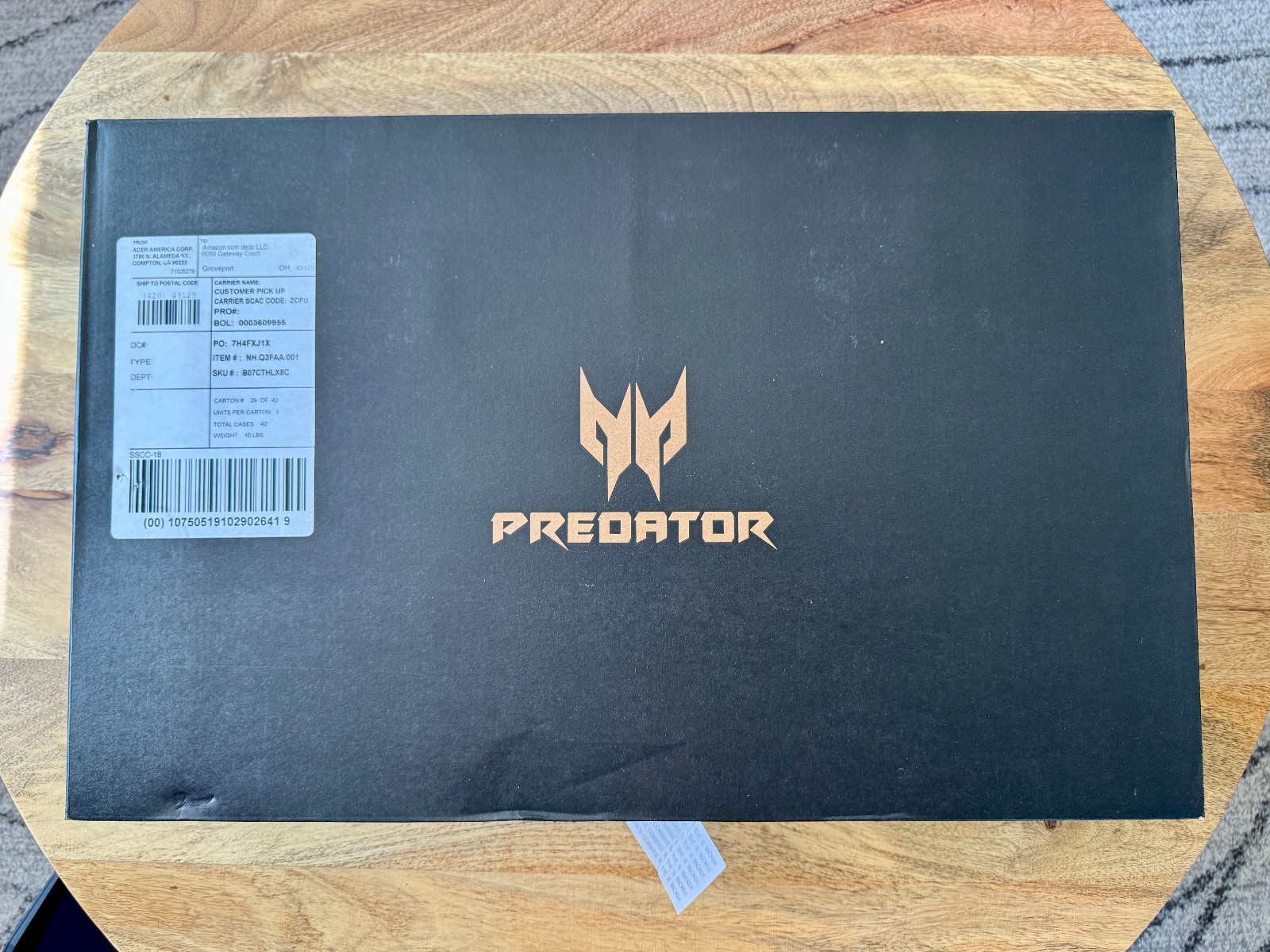 Acer Predator Helios 300 — i7-8750H, GTX1060 — PH315-51-78NP