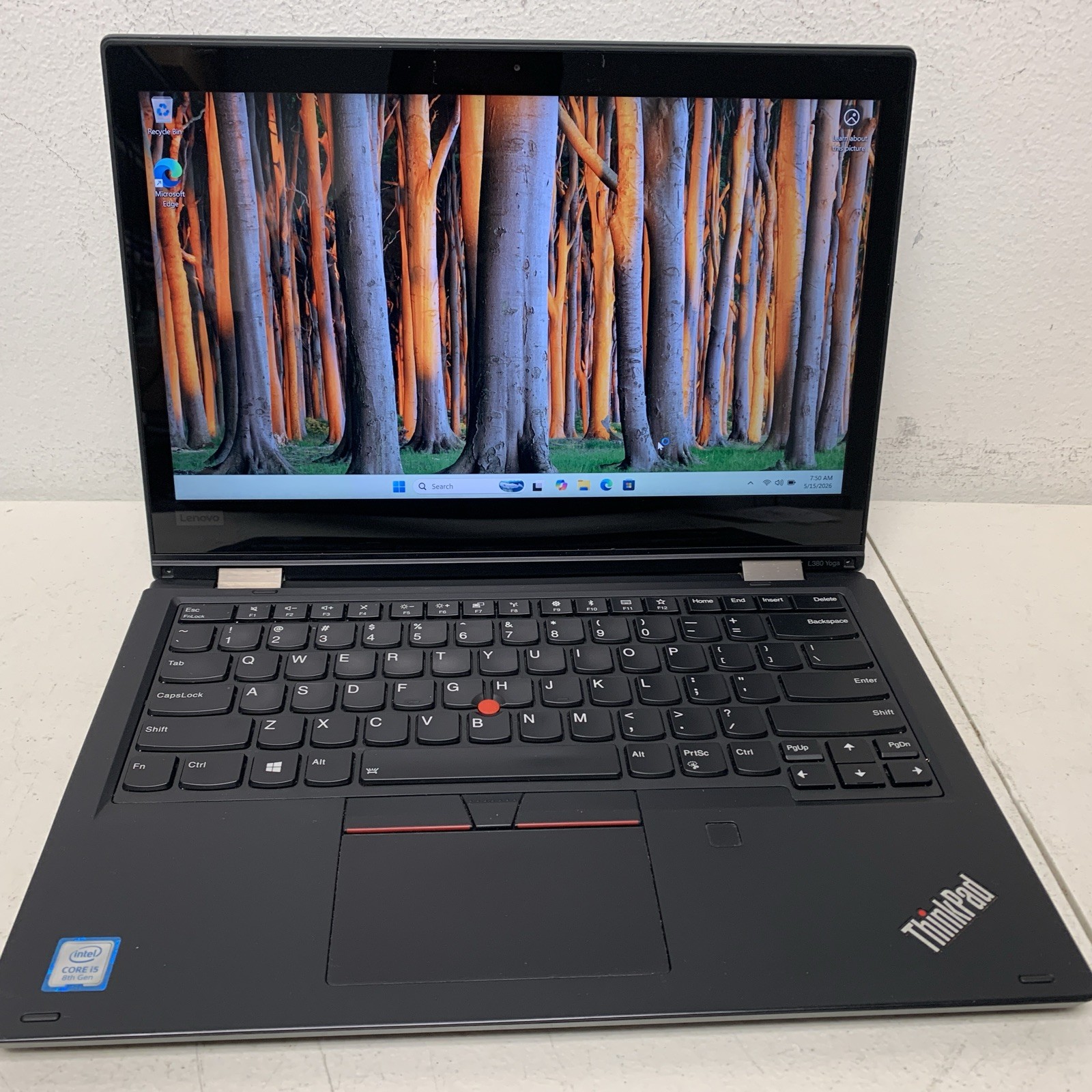 Lenovo ThinkPad L380 Yoga 13.3″ (i5-8250U 1.6GHz – 8GB RAM 512GB Win11Home)*
