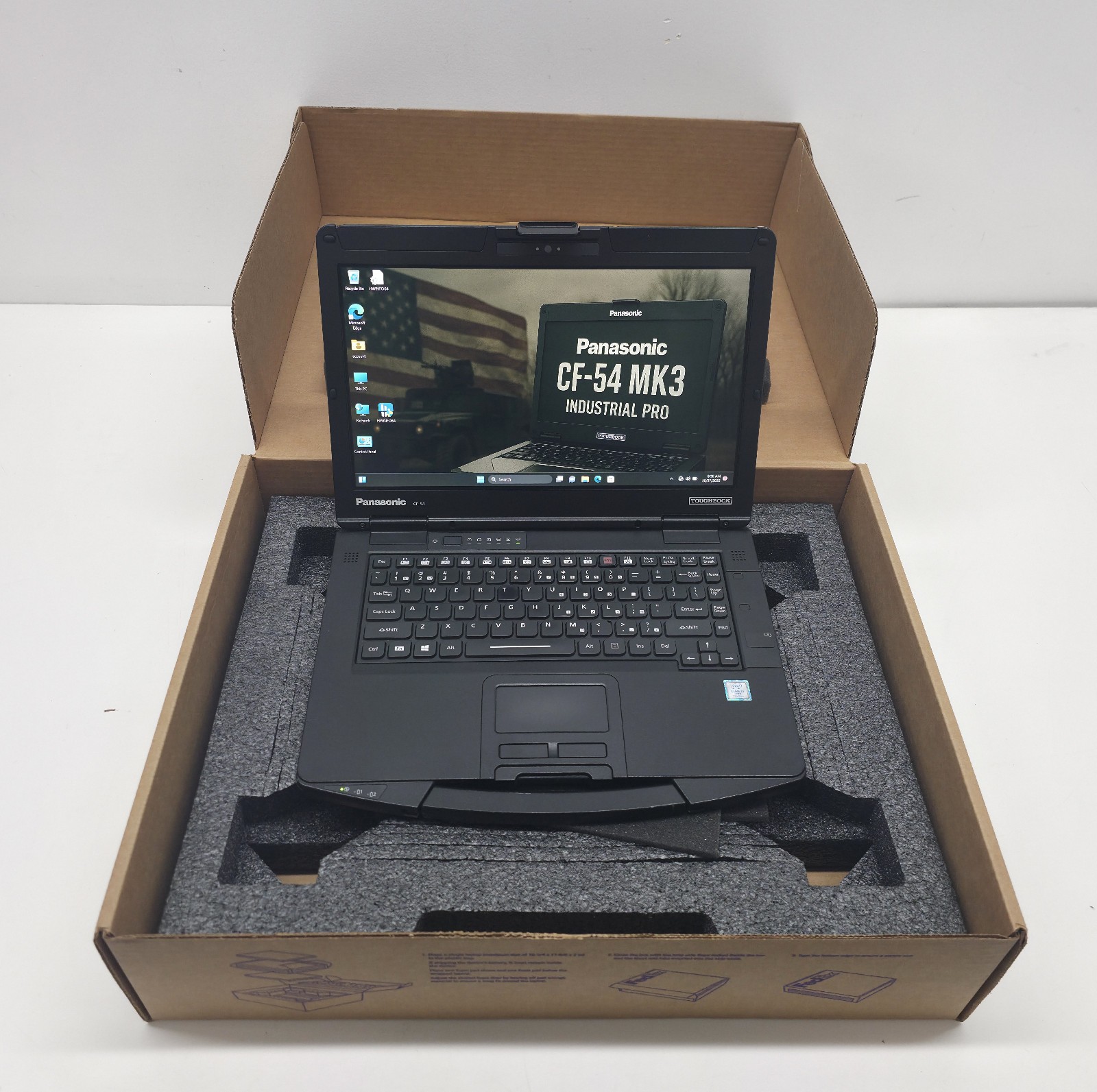 Panasonic CF-54 MK3 i5 7th gen 1TB SSD 16GB 4G LTE GPS Touchscreen W11 Toughbook