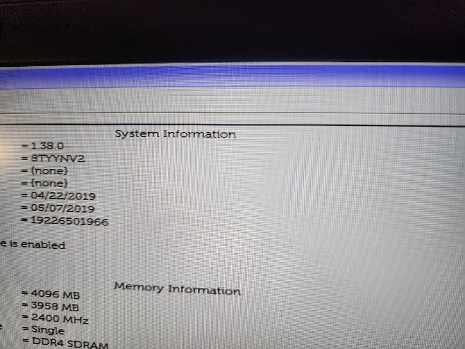 Dell Precision 3530 i5-8400H 2.5GHz No RAM/HDD/OS Quadro P600 GPU #3
