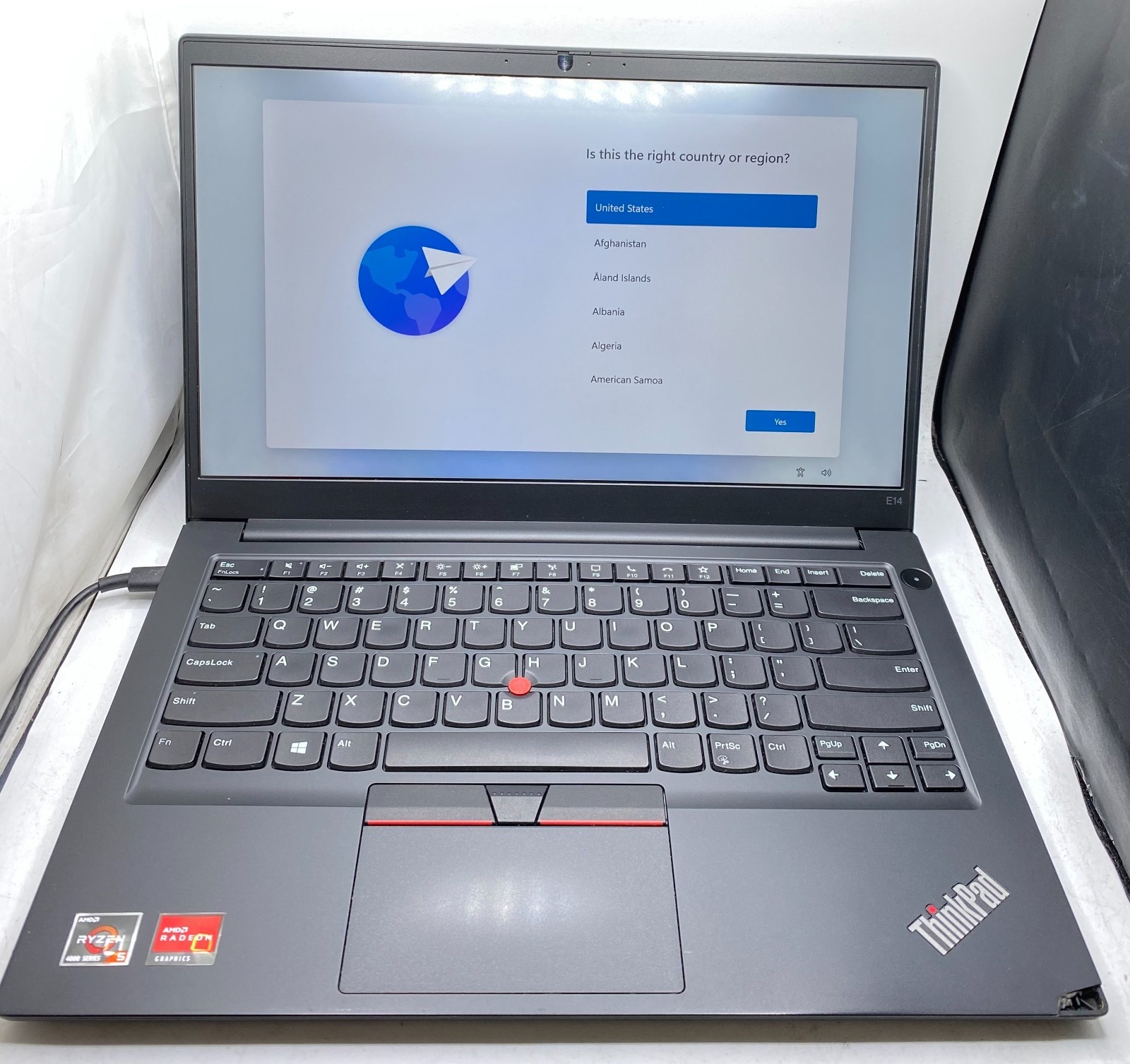 Lenovo ThinkPad E14 Gen 2 14″ Laptop AMD Ryzen 5 PRO 2.37GHz 16GB RAM 256 SSD