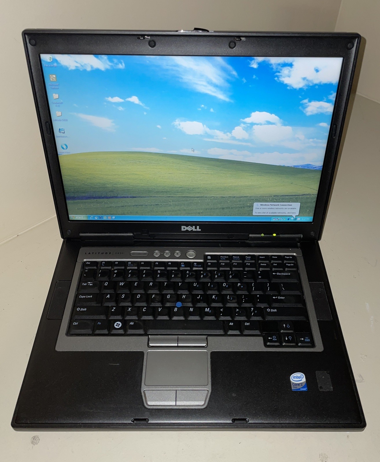 Dell Latitude D820 Retro Windows XP Laptop
