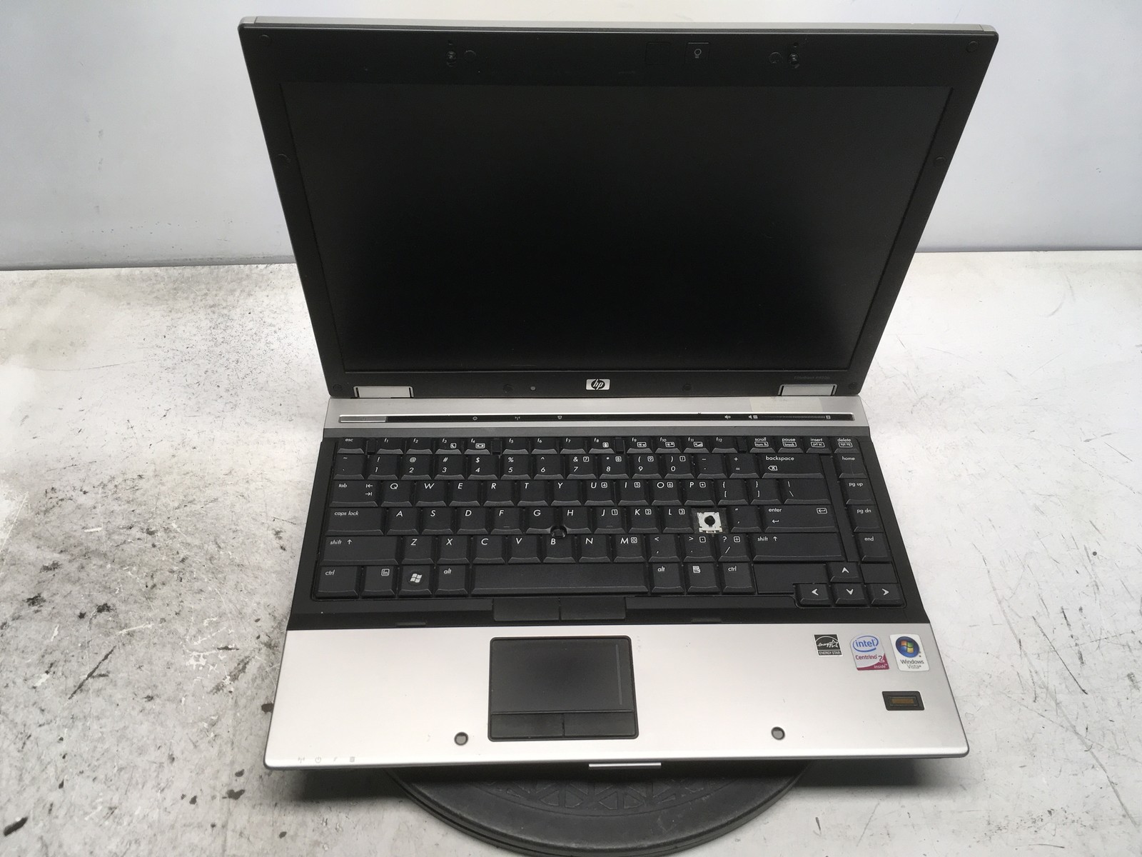 HP EliteBook 6930P Intel Core 2 Duo P8600 2.4GHz 4 GB NO HDD No Batt