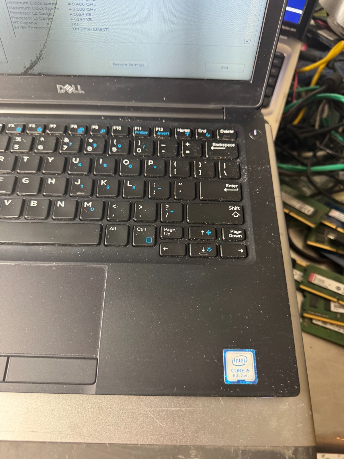 Dell Latitude 7290 Core i5-8350U Laptop for Parts/Repair #5037