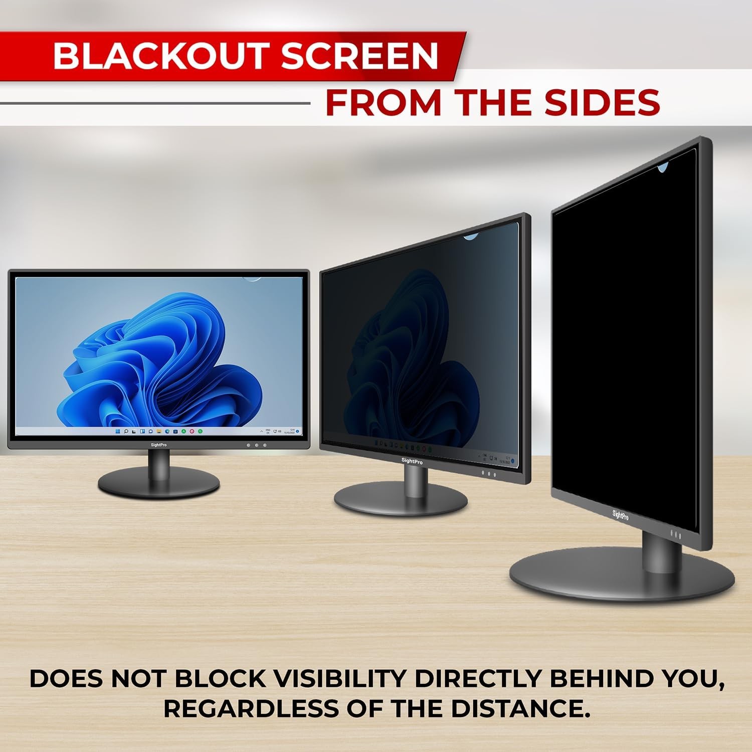 21.5 Inch 16:9 Computer Privacy Screen Filter for Monitor – Anti-Glare Protector
