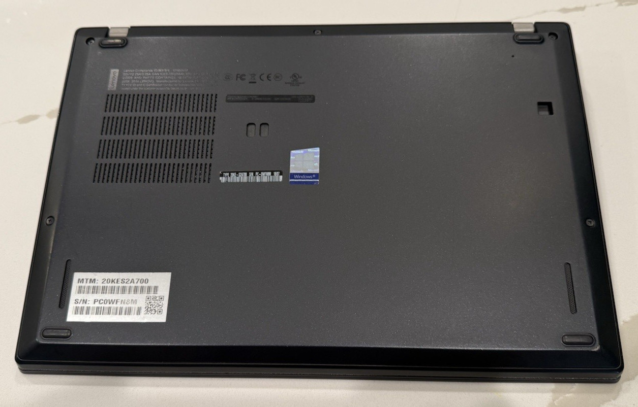 Lenovo Thinkpad X280 8GB 480GB Intel i5-8350U Touchscreen New Battery