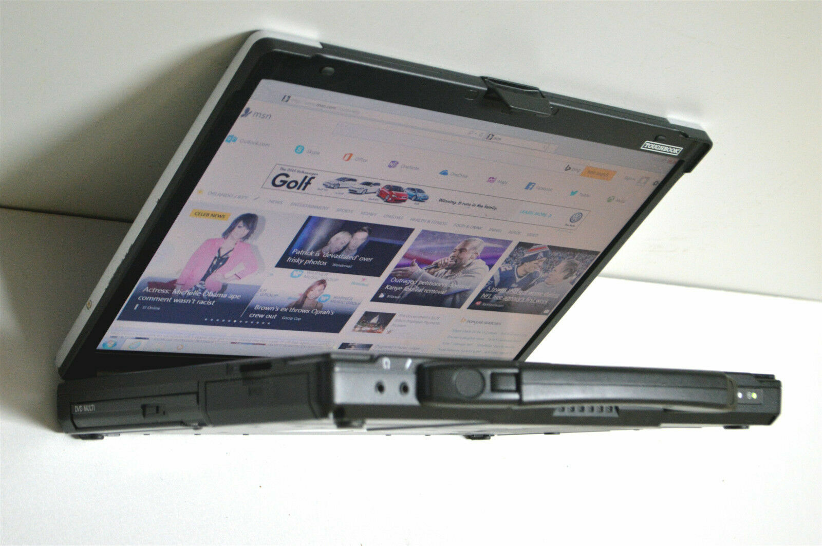 Panasonic Toughbook CF-52 i3-330m 2.13GHz 8GB 512SSD/ WIN10 PRO 32BIT