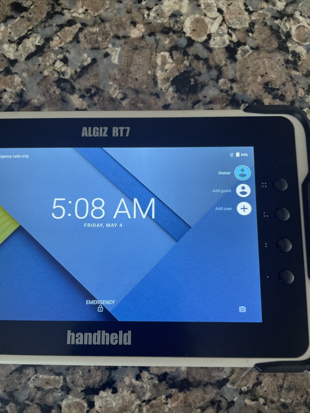 Algiz RT7 Handheld SELLING As Is UNTESTED PARTS/REPAIR