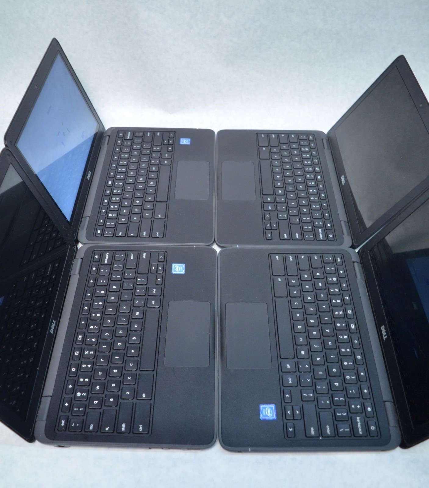 Lot of 10 Dell Chromebook 11 3180 11.6″ Celeron N3060 2.48GHz 4GB-RAM 16GB-SSD