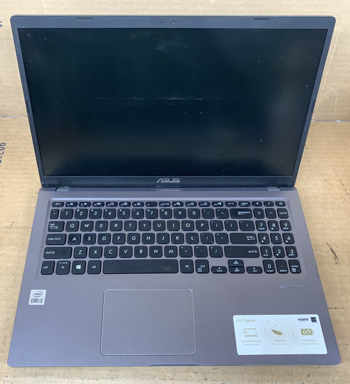 ASUS Vivobook X515J Intel Core i5-10th Gen 4GB DDR4 RAM, NO SSD/HDD/OS FOR PARTS