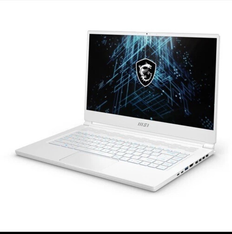 MSI Stealth 15M 15.6″ 144HZ Thin Bezel White Gaming Laptop I7-11375H RTX 3060