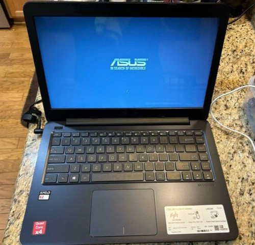 ✅ ASUS Sonicmaster L402W Laptop Computer & Charger 4GB Ram Windows 10 S AMD E2