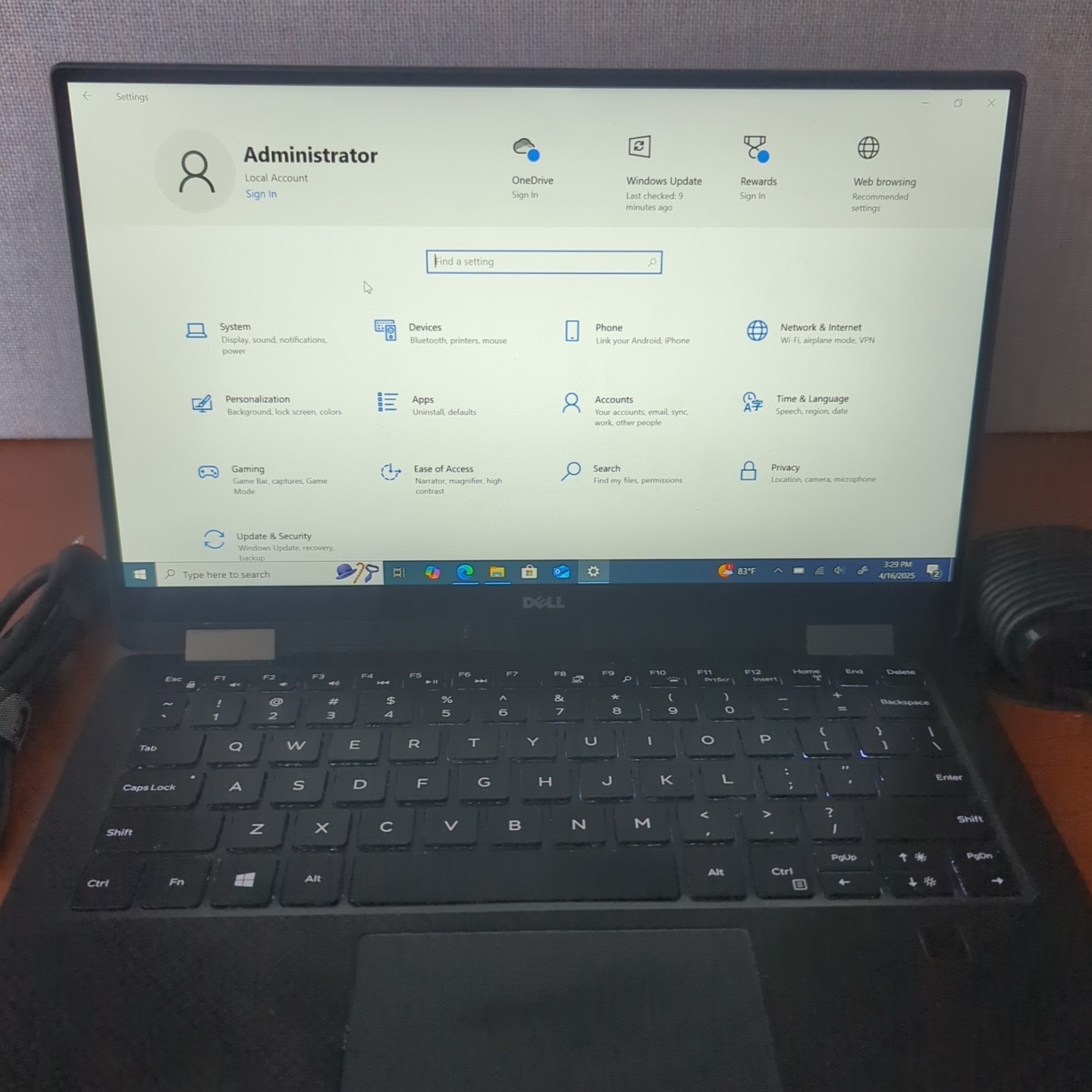 Dell XPS 13 9365 i5-7Y54 256GB NVMe 13″ Touch 2 in 1 8GB RAM Business Laptop