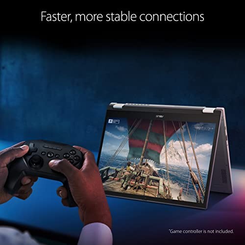 ASUS CHROMEBOOK VIBE CX34 FLIP CLOUD,14″ FHD I5-1235U 8GB 256GB SSD, WHITE