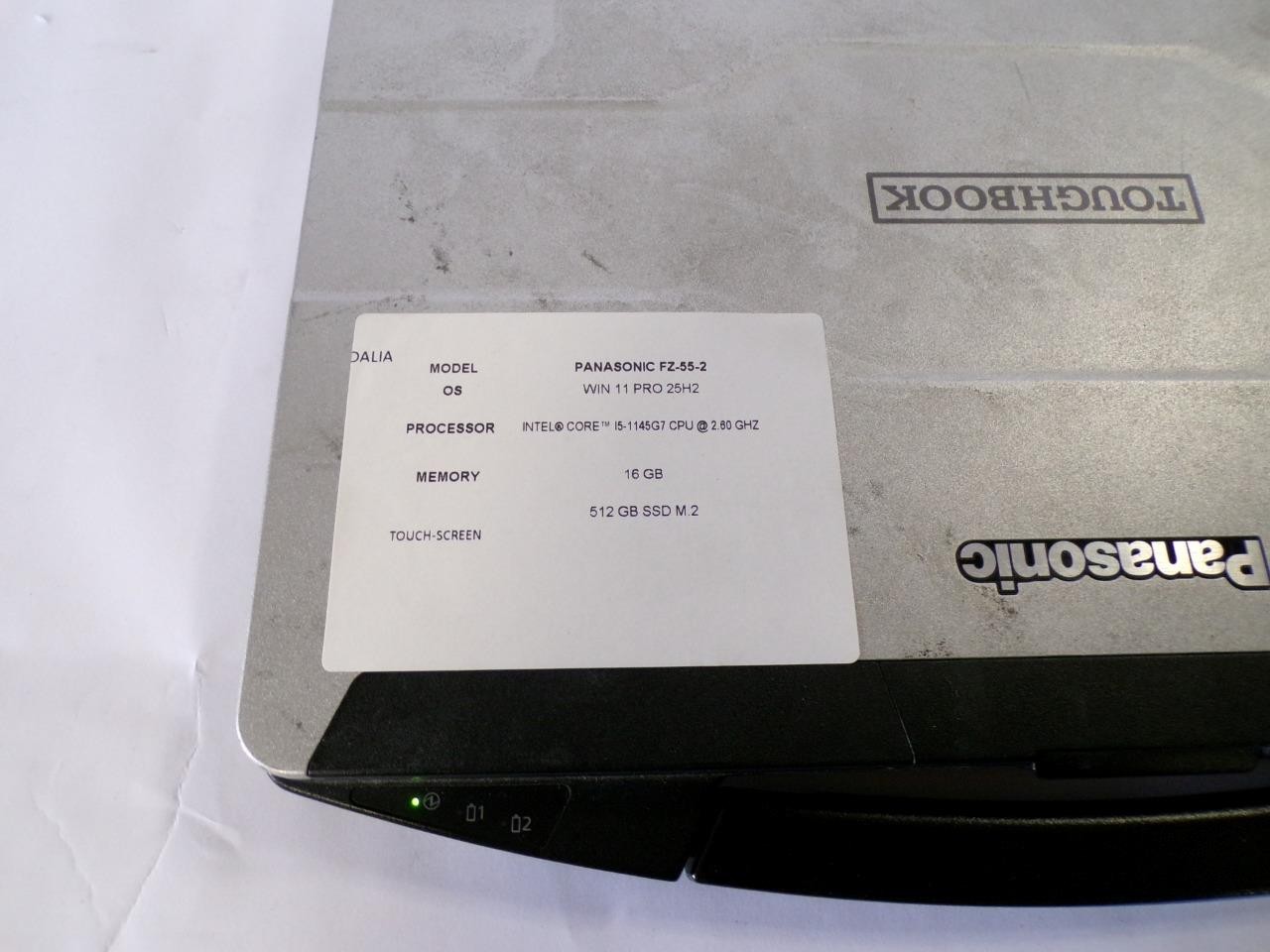 Panasonic ToughBook FZ-55 MK2 14″ Core i5-1145G7 2.60Hz 16GB 512GB SSD Touch W11