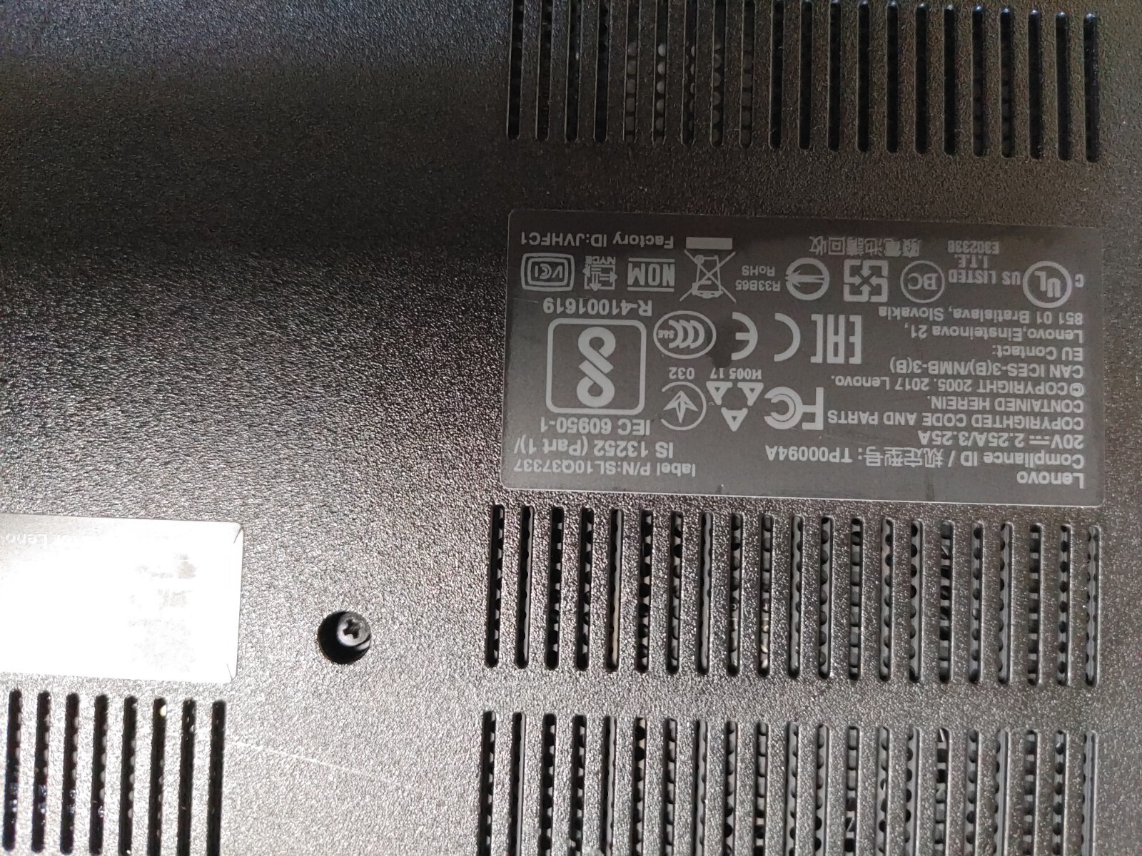 Lenovo ThinkPad E480 Core i5-8250U@ 1.60GHz, 8GB RAM, BIOS Locked, FOR PARTS/ RE