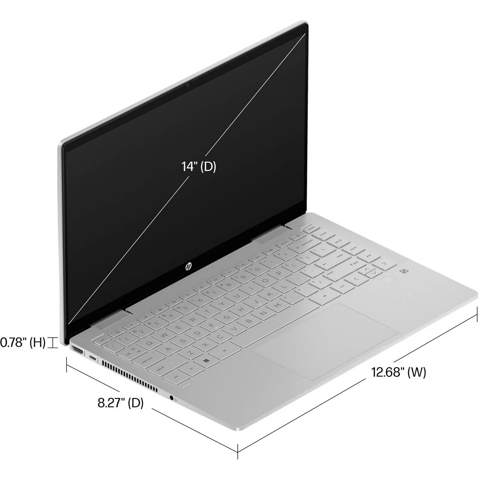 HP 14-ek Pavilion x360 14″ FHD TS Laptop Intel Core i5-1335U 8GB 512GB W11H