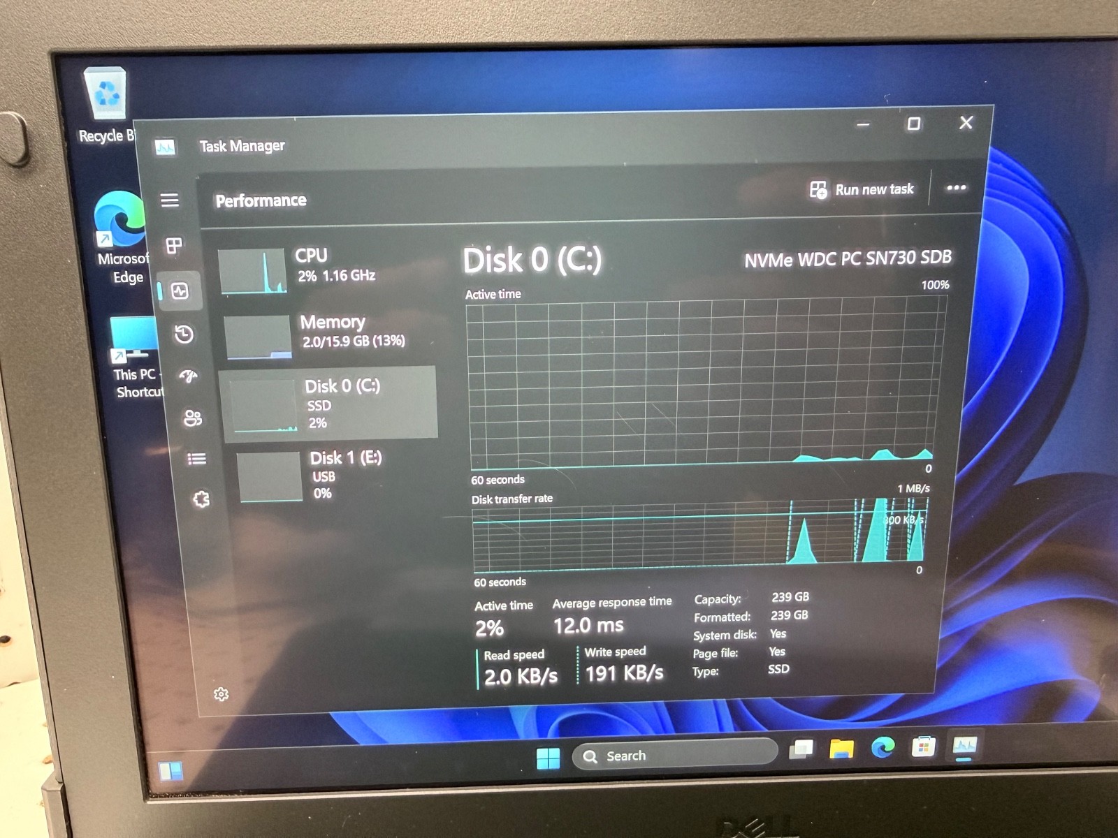 Dell Latitude 7424 Rugged Extreme i5-8350U 16GB RAM 256 SSD Touch | 2x Batterie