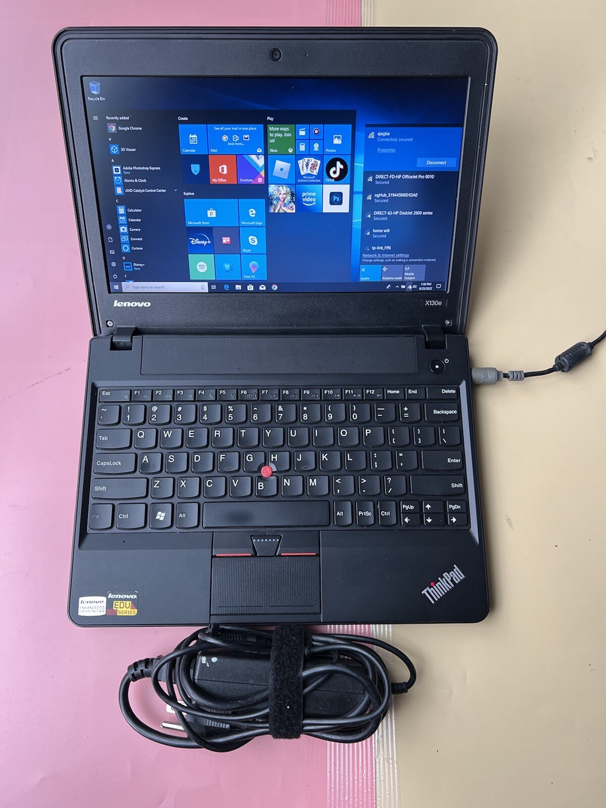 LENOVO THINKPAD x130e AMD E-300 4GB RAM 320GB HDD WIFI WEBCAM HDMI BLUETOOTH