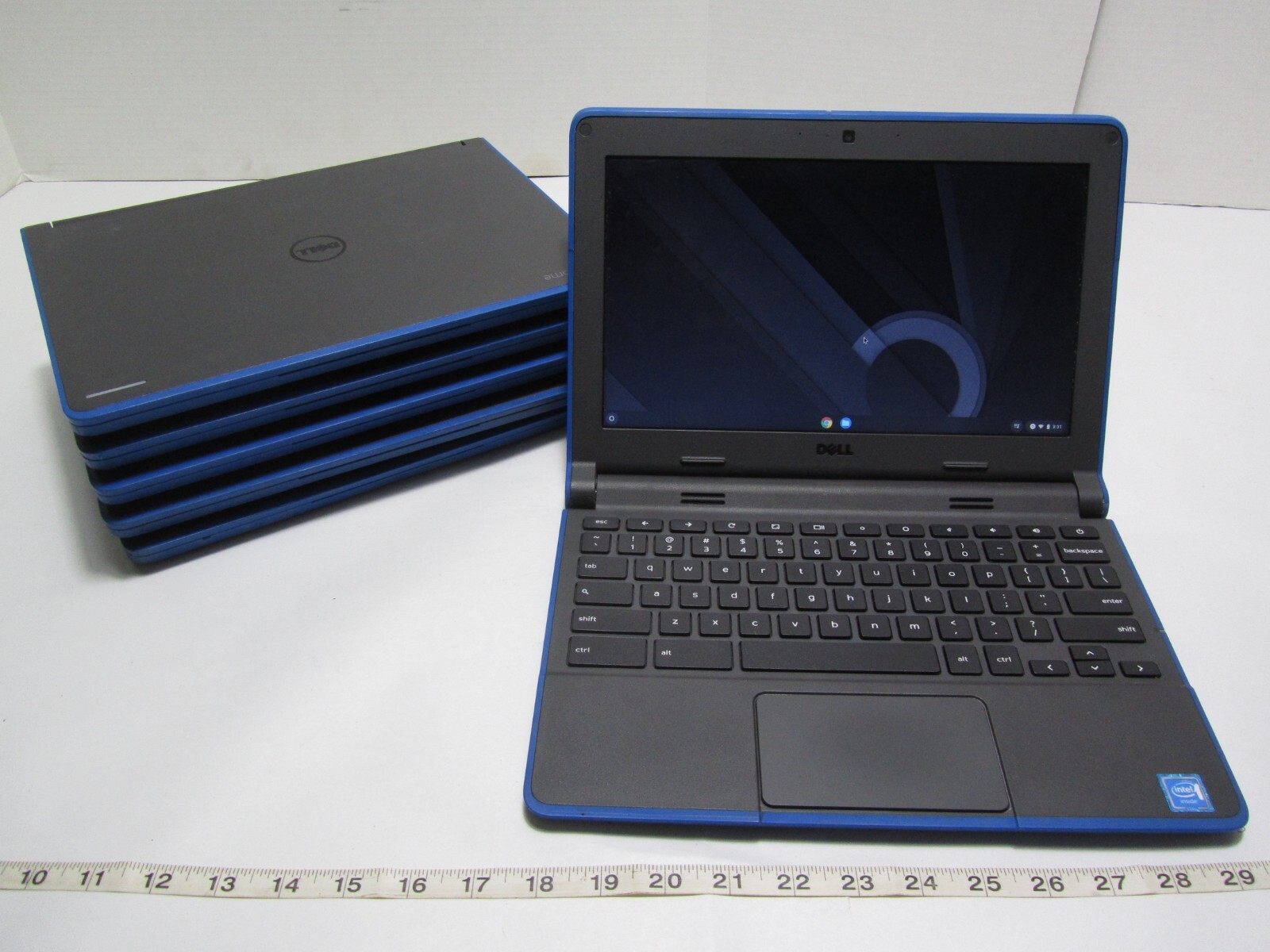 Lot of 6 Dell Chromebook 11 Laptops 11.6″ 4GB RAM Intel Celeron N2840 2.16GHz A