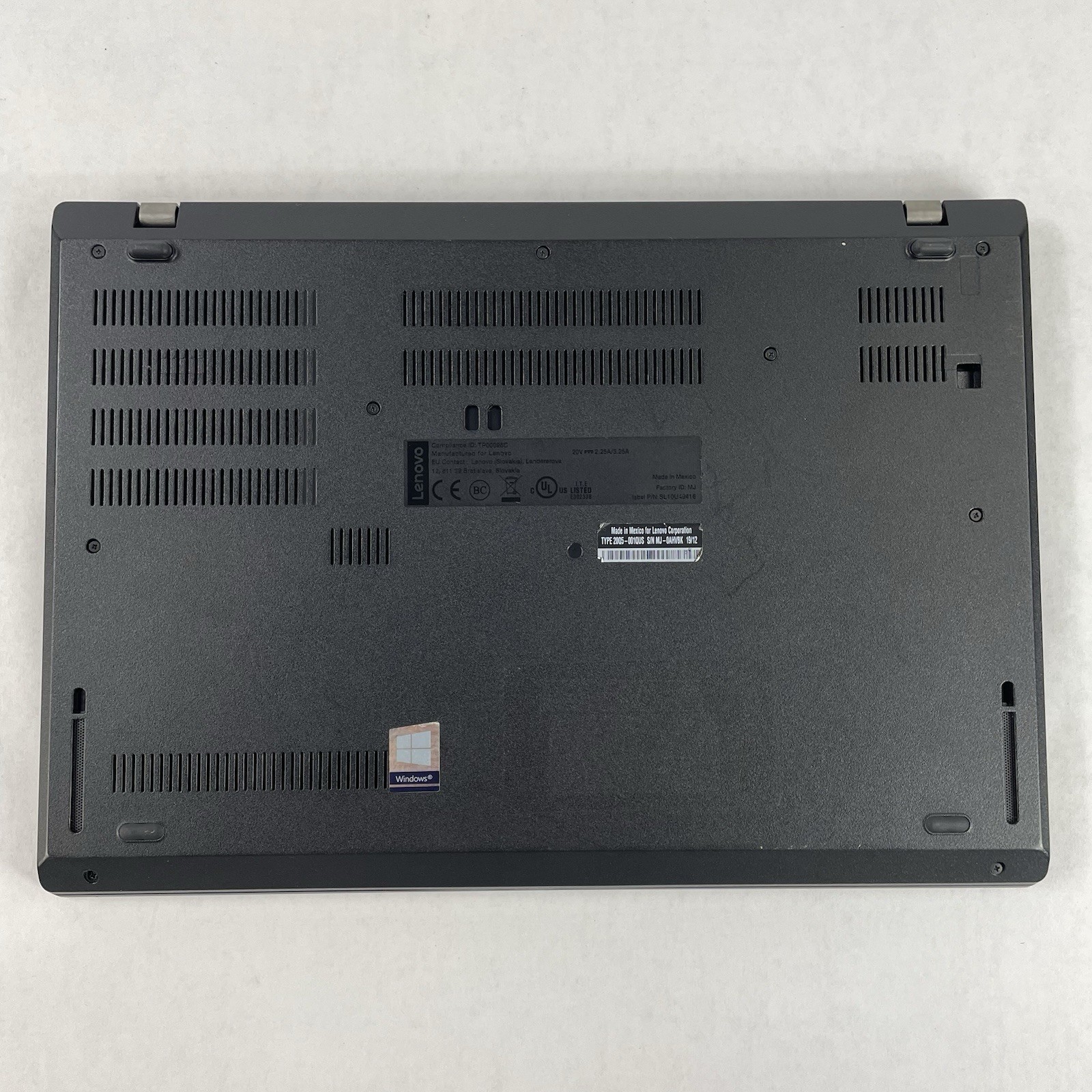 Lenovo ThinkPad L490 14″ i5-8250U 1.60 GHz 8 GB RAM No SSD/OS – Bad Corner