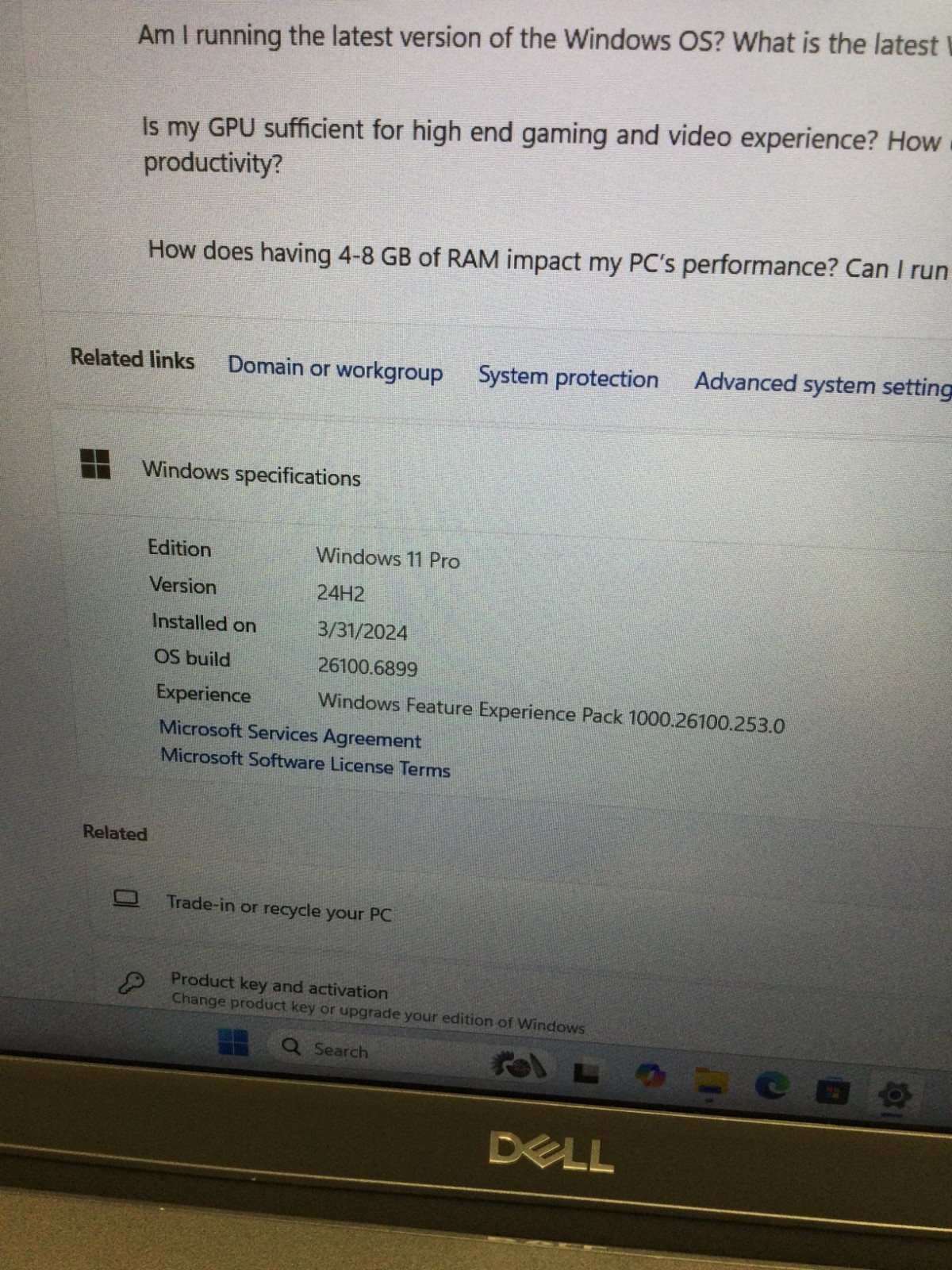 DELL LATITUDE 3510 15″ Intel Core i5 10310U 1.60GHz 8GB RAM 256GB SSD WIN 11PRO