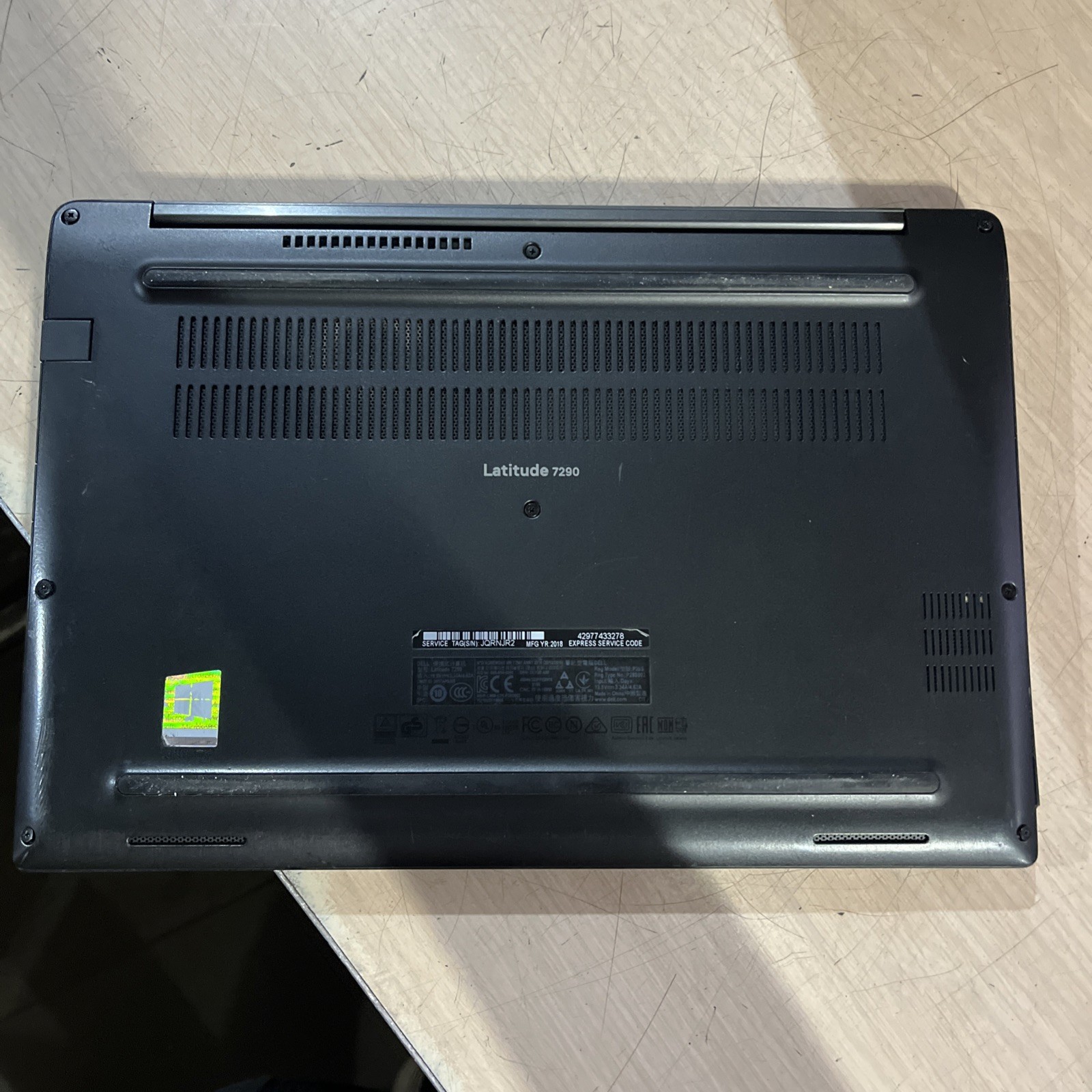 DELL LATITUDE 7290 INTEL CORE I5-8350U 1.70GHZ 8GB RAM NO HD