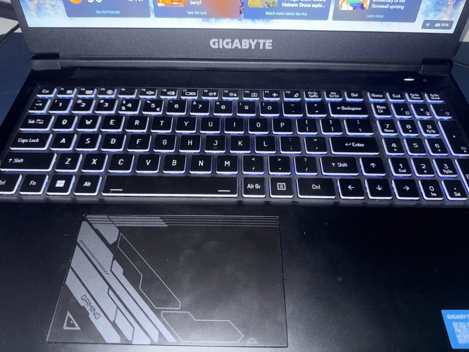 Gigabyte G5 Gaming Laptop with NVIDIA 4050 16GB RAM