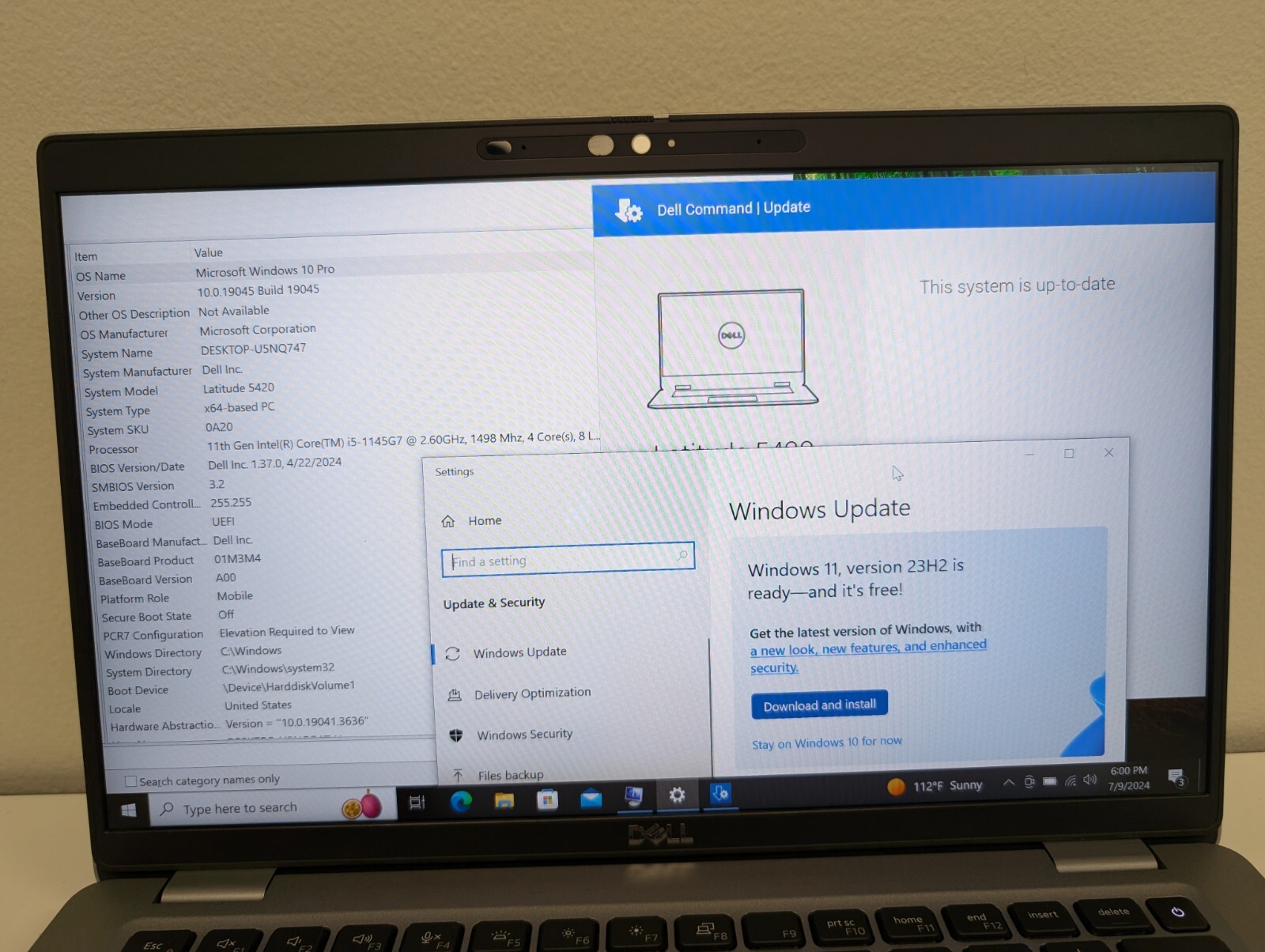 Dell Latitude 5420 14″ 2.6 GHz i5-1145G7 16GB 256GB SSD WARRANTY [GRADE A] [USA]