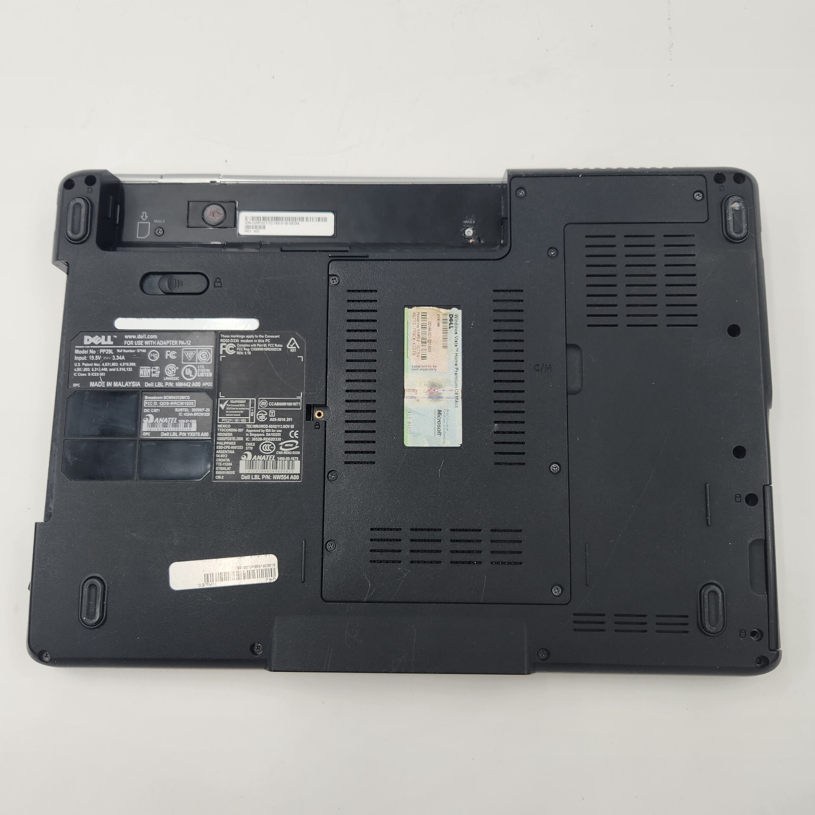 Dell Inspiron 1525 15″ Laptop Intel Dual Core 4GB Ram No HDD No Battery As-Is