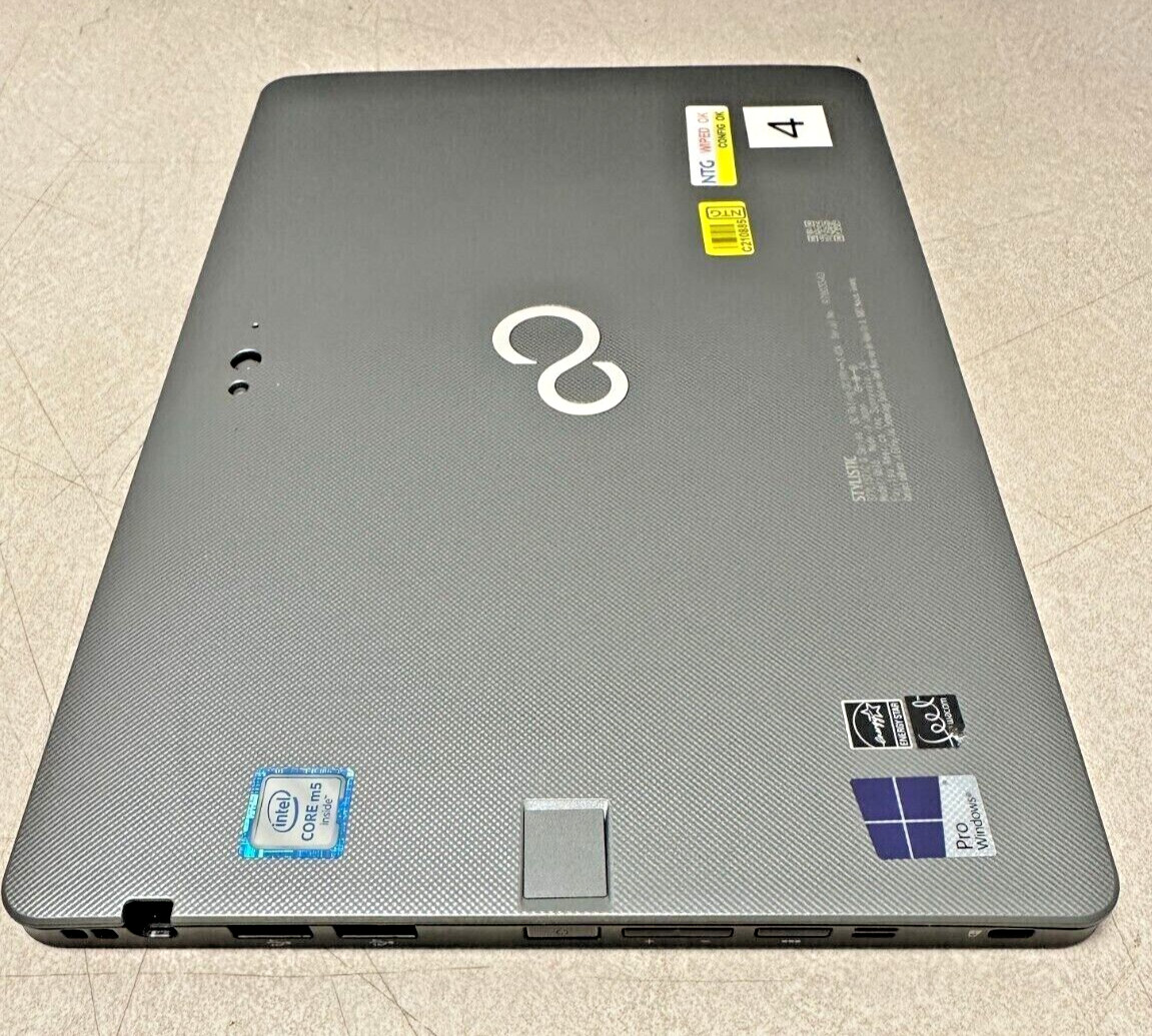 Fujitsu Stylistic Q616 Core M5-6Y54 4GB RAM 128GB SSD win 10 Works/Looks Good