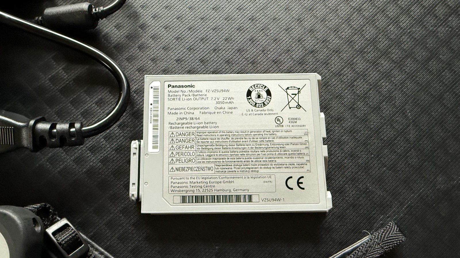 Panasonic Toughpad FZ-M1 Mk3 Core i5-7Y57, 8GB, 256GB SSD, Dedicated u-blox GPS