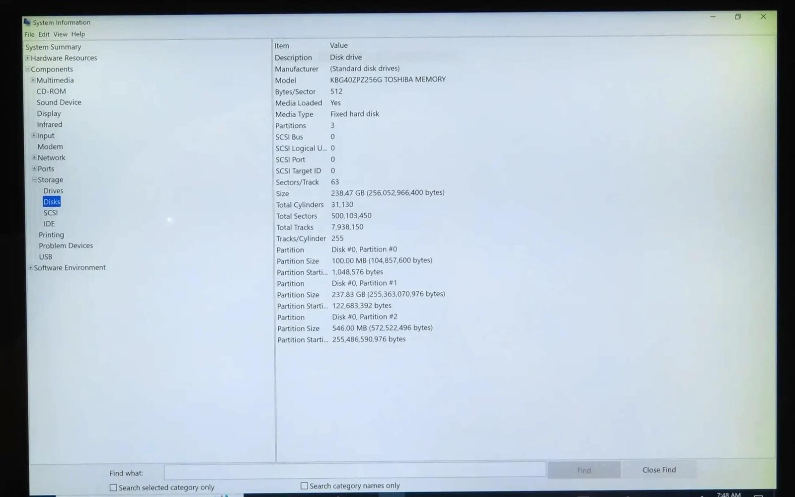 Microsoft Surface Pro 7 1866 Core i5-1035G4 1.10GHz 16GB 256GB Win 10 Pro
