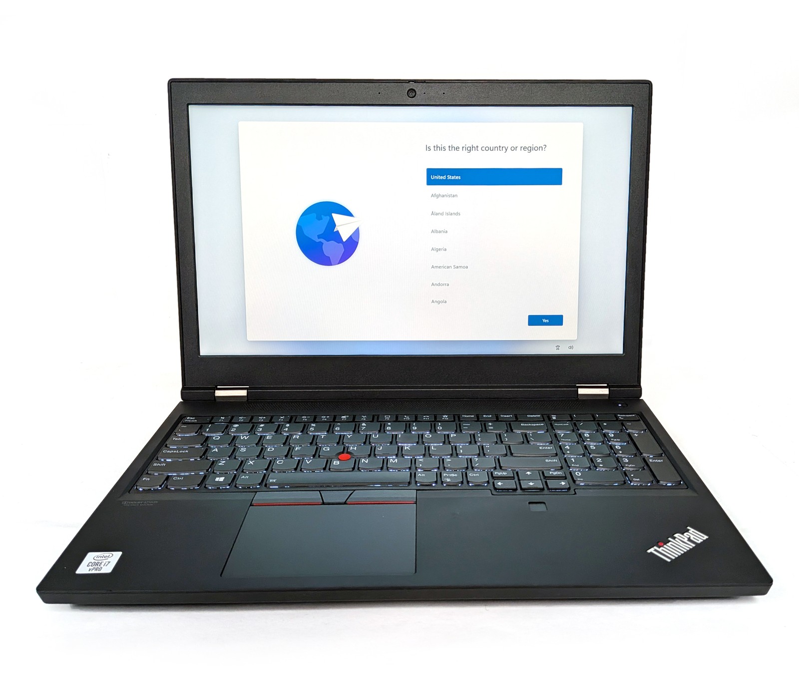 Lenovo ThinkPad P15 Gen 1 I7-10850H 32GB 512GB NVMe 1080p Win11 Pro Quadro T1000