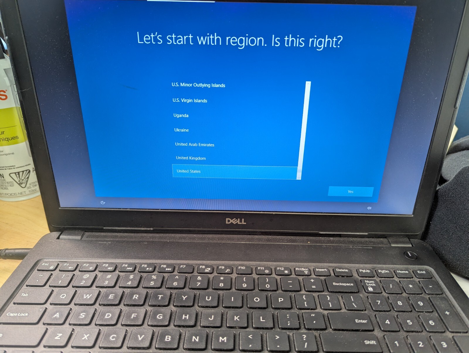 Dell Latitude 3580 15.6″ (Intel Core I5 , 250 GHz), 4 GB RAM, 500 GB HDD