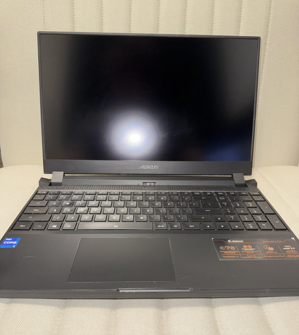 GIGABYTE AORUS 15P YD 15.6″ 300Hz Gaming Laptop RTX 3080 i7-11800H 32GB 1TB SSD